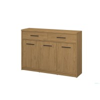 Μπουφές Pavi Βελανιδιά 124.6x33.8x87.2cm