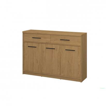 Μπουφές Pavi Βελανιδιά 124.6x33.8x87.2cm