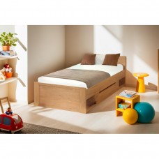 Κρεβάτι Pavi Μονό Βελανιδιά χωρίς πάτωμα 90x200cm