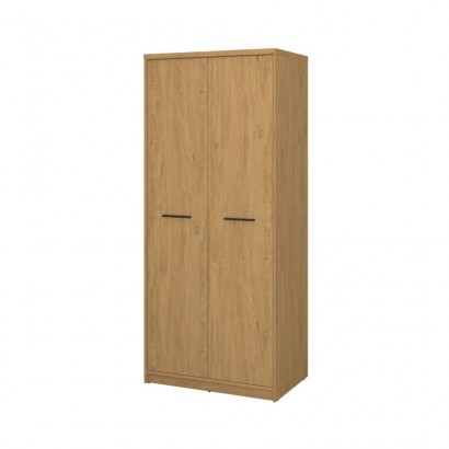 Ντουλάπα Δίφυλλη Pavi Βελανιδιά 84.3x55.1x197.2cm