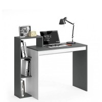 Γραφείο 110ΝSΟ Γραφίτη-Λευκό 110x40x90cm