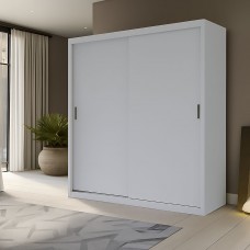 Ντουλάπα Reflex Λευκή 180x60x215cm