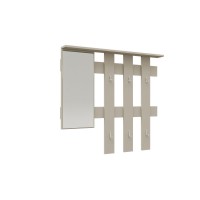 Κρεμάστρα Reno με Καθρέπτη Cashmere 100x10x90cm