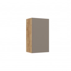 Κρεμαστό Ντουλάπι Callisto Χρυσό Δρυς-Γκρεζ 40x30x70cm