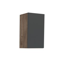 Κρεμαστό Ντουλάπι Callisto Σκούρο Δρυς-Γραφίτης 40x30x70cm