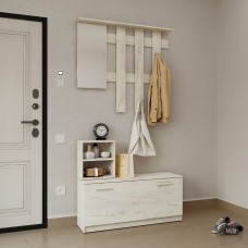 Σετ Εισόδου Reno-S Λευκό 100x32x200cm