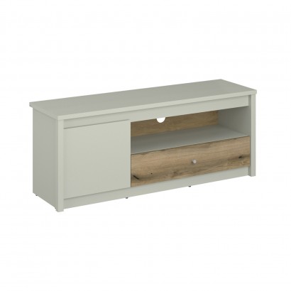Έπιπλο TV Karin Cashmere-Evoke Oak 126x36.5x50cm Έπιπλο TV Karin Cashmere-Evoke Oak 126x36.5x50cm