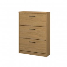 Παπουτσοθήκη Pavi 3K Βελανιδιά 84.3x28.8x118.4cm