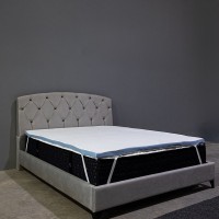 Ανώστρωμα Cool Gel 4cm με αποσμώμενο κάλυμμα 120x200x4cm