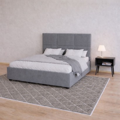 Κρεβάτι Lanotta Γκρι 160x200cm Κρεβάτι Lanotta Γκρι 160x200cm