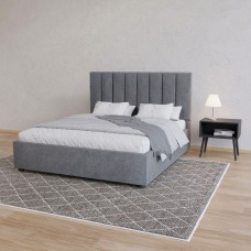 Κρεβάτι Unona Γκρι 160x200cm