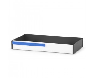 Alex συρτάρι Αποθήκευσης (κάτω απο κρεβάτι) 120x63εκ Λευκό-Γραφίτης Alex συρτάρι Αποθήκευσης (κάτω απο κρεβάτι) 120x63εκ Λευκό-Γραφίτης