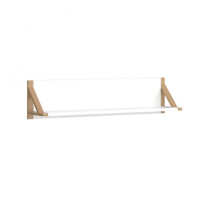 Ράφι Επιτοίχιο Belle Λευκό 96x20.5x22.5cm Ράφι Επιτοίχιο Belle Λευκό 96x20.5x22.5cm