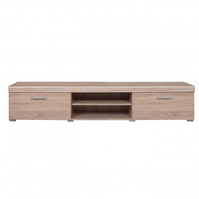 Έπιπλο TV Damis 200x45x39εκ Με MDF Διακόσμηση Sonoma