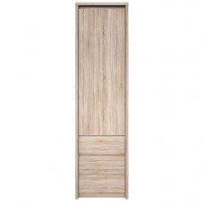 Ντουλάπα Μονόφυλλη Norton Sonoma 57x40x210εκ