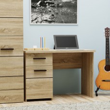 Γραφείο Solo 110 Sonoma με Wenge και MDF Καμπυλωτό τελείωμα στις πόρτες 110x60x76εκ Γραφείο Solo 110 Sonoma με Wenge και MDF Καμπυλωτό τελείωμα στις πόρτες 110x60x76εκ