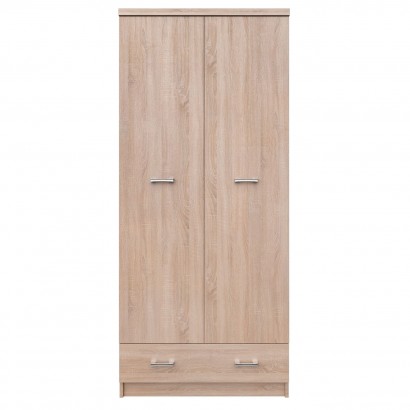 Ντουλάπα Δίφυλλη Top Mix Sonoma 80x57x183cm Ντουλάπα Δίφυλλη Top Mix Sonoma 80x57x183cm