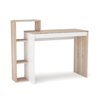 Γραφείο 110ΝSΟ Sonoma-Λευκό 110x40x90cm Γραφείο 110ΝSΟ Sonoma-Λευκό 110x40x90cm