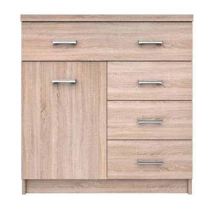 Top Mix Κομότα 80x33x85cm Sonoma Top Mix Κομότα 80x33x85cm Sonoma
