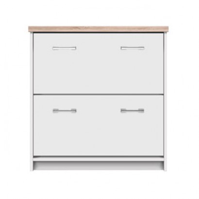 Παπουτσοθήκη Top Mix 80x27x85cm Λευκή-Σονόμα