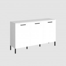 Μπουφές Santes Λευκός 155x42x92.5cm