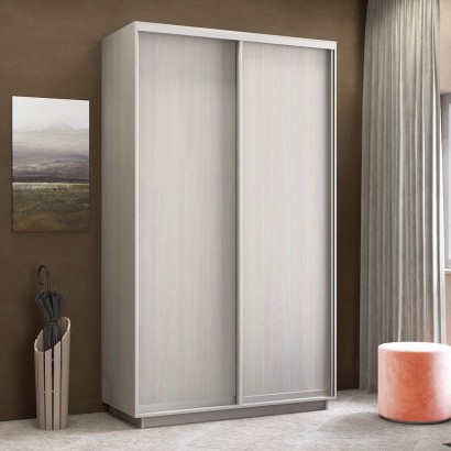 Ντουλάπα Diamont Λευκό 140x60x220cm Ντουλάπα Diamont Λευκό 140x60x220cm