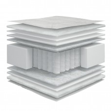 ΣΤΡΩΜΑ VELVET 3D Ημίδιπλο (CHIC STROM) 120x200x23cm