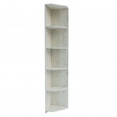 Βιβλιοθήκη Milen 33x33x185.2cm Λευκή