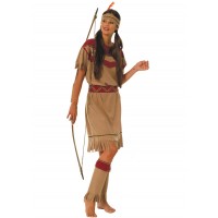 Στολή Ινδιανα  Καφε-χειροποιητη