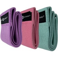 Powerball - Σετ με 3 υφασμάτινα λάστιχα γυμναστικής διαφορετικών αντιστάσεων