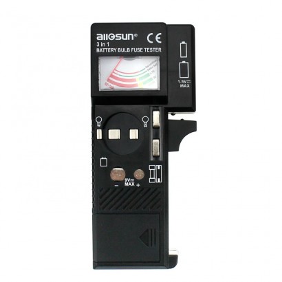 Δοκιμαστικό όργανο Μπαταριών, ασφαλειών και λαμπτήρων all-sun BT6