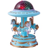 Περιστρεφόμενο  Carousel Φωτιστικό και προβολέας αστεριών CM777