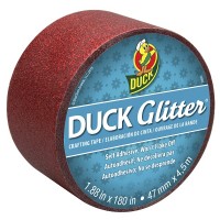 Duck Tape Glitter Red- 48χιλ x 9,1μ