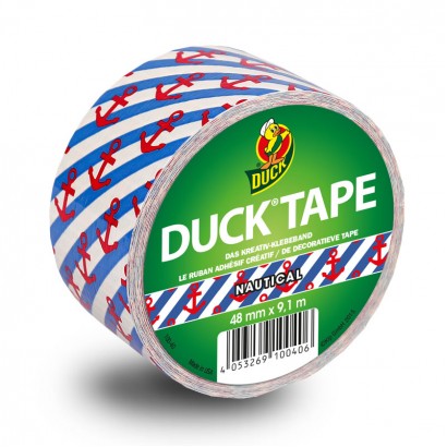 Duck Tape Big Rolls Nautical- 48χιλ x 9,1μ