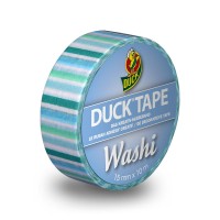 DuckTape Washi Blue Stripes - 15χιλ x 10μ