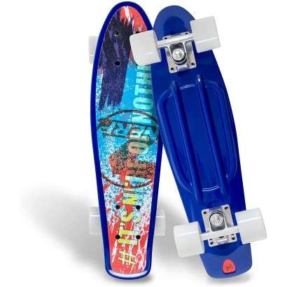 Skateboard Nerf Nation C3 (BLU- PAINT) 22 ιντσών