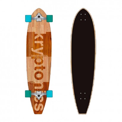 Kryptonics 40 - BLOCK TAIL LONGBOARD TONAL PLANK