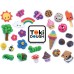 TOKI DOUGH PACKS (4 PACKS) – Κόκκινο - Κίτρινο - Λευκό - Μπλε