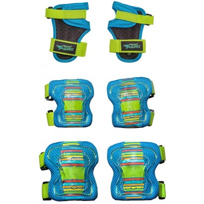 Σετ προστατευτικών pad Flybar AERO Safety blue