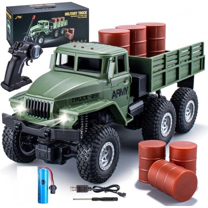 Τηλεκατευθυνόμενο MILITARY TRUCK 4x4 9980-4d