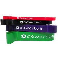 Powerball - Σετ με 4 λάστιχα γυμναστικής διαφορετικών αντιστάσεων