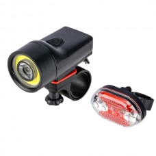 Σετ φωτισμού ποδηλάτου με 5 COB LED 5W.