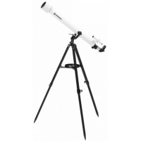 telescope Classic AZ Refractor 60/900 steel/alu white Bresser