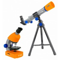 telescope and microscope junior 35 cm orange Bresser