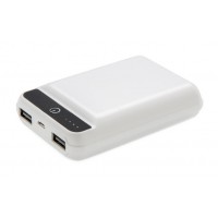 power bank Pocket 10,000 mAh 9.3 cm ABS white XD Collection