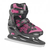 Jokey Ice 3.0 adjustable skates black-pink size 30-33