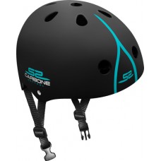 Carbone Skate Helmet Adjustable Black Size 53-57 cm