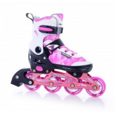 inline skates Dasty 82A softboot pink size 33-36