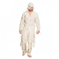 Mummy Costume Men Beige Size 50-52