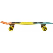 Big Jim Tricolor skateboard 71 cm blue-yellow-orange